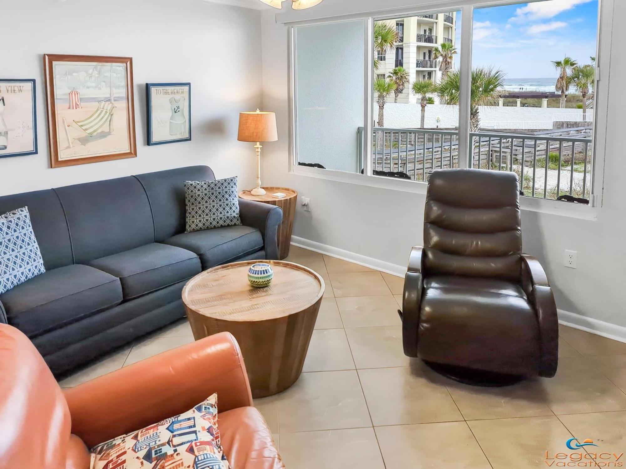 פורט וולטון ביץ' Is9-Cozy Upstairs Beachfront Condo - King Beds מראה חיצוני תמונה